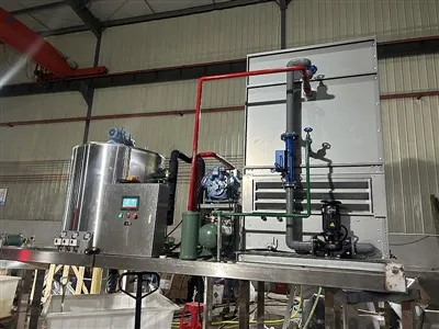 Máquina de hielo de escamas de gran capacidad